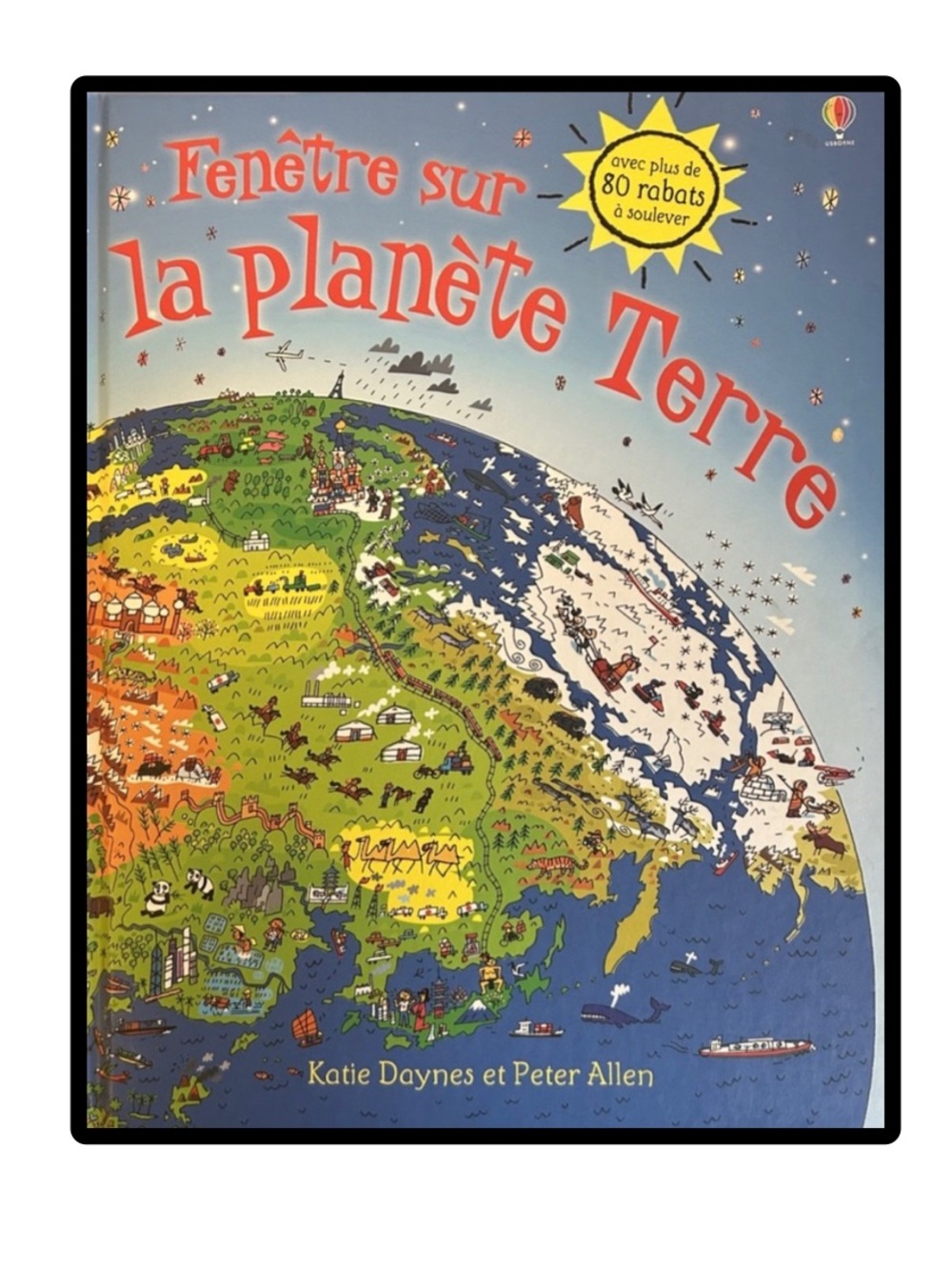 BUNDLE & SAVE🎉 FRENCH Usborne Fenêtre sur la planète terre Large Board Book